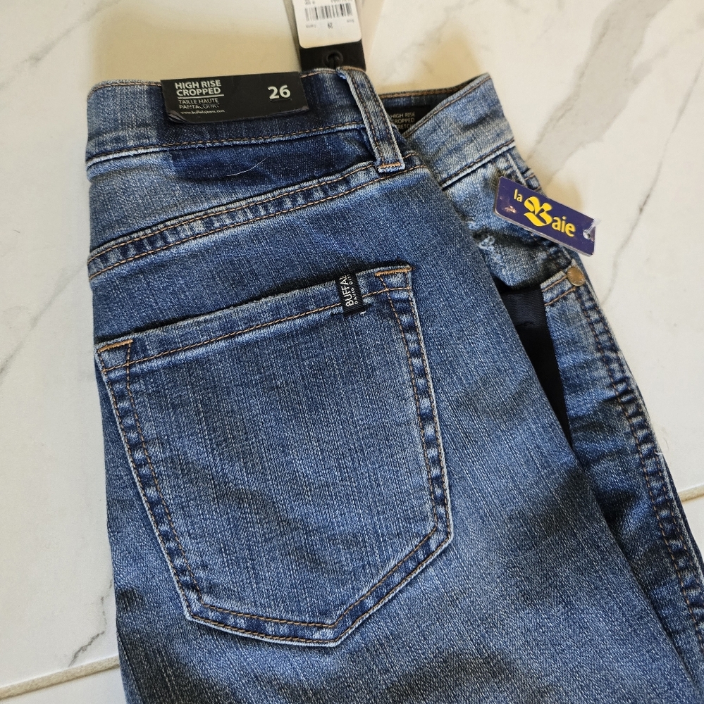 High Rise BUFFALO Blue Jeans